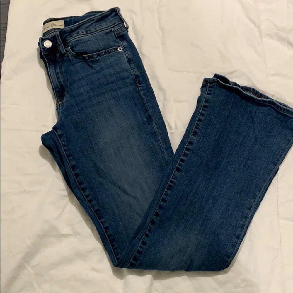 Gap curvy slim boot cut jeans